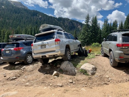 I can usually count on this parking spot to be free up there :)