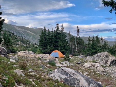 Found a great spot above middle Diamond Lake