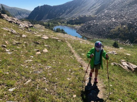 Decided to make the effort to climb up to Upper Diamond Lake