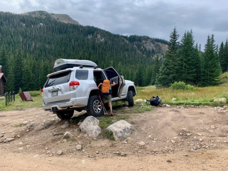 Parking job looks silly when no one else is left in the parking area!